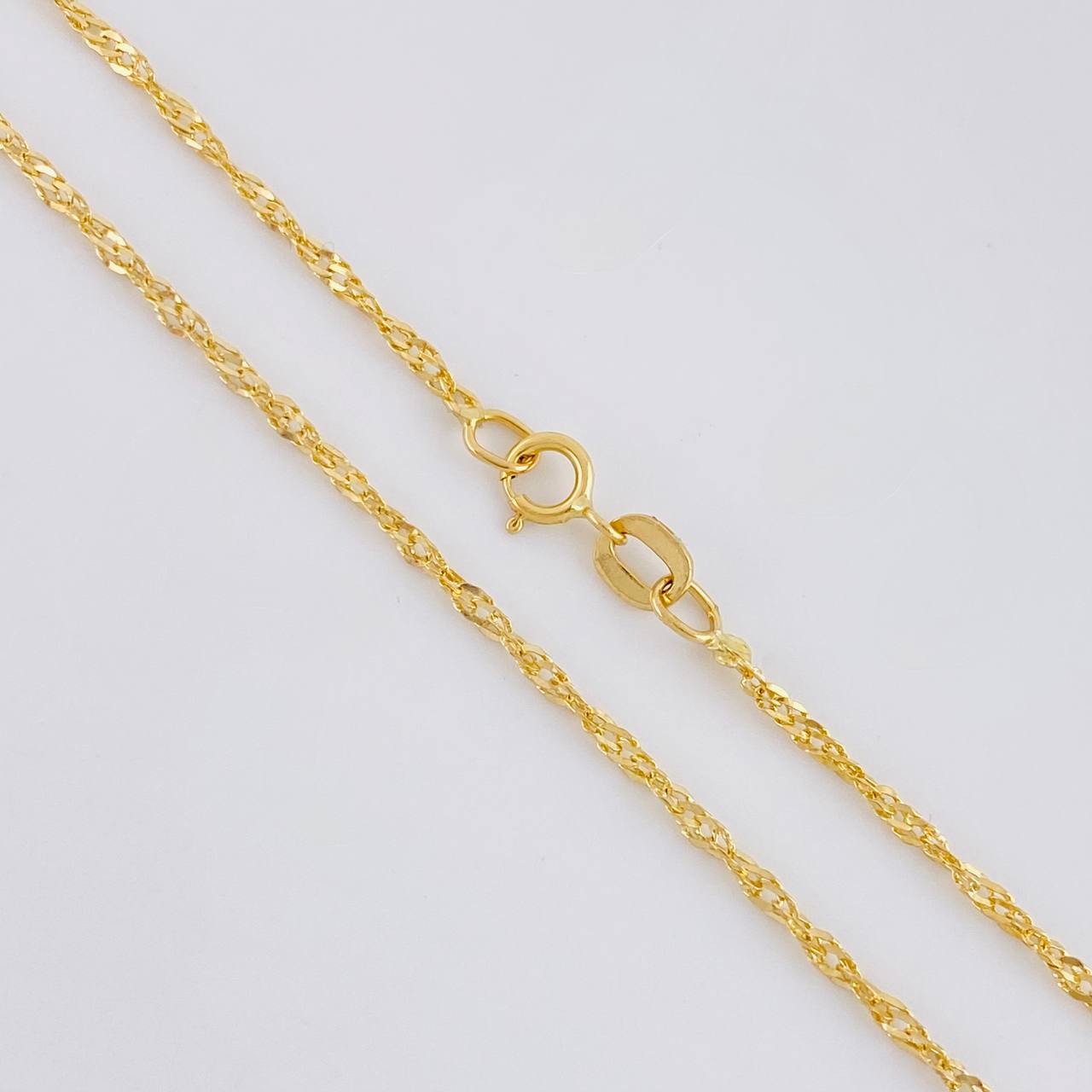 Singapore Chain 3.45 g / 29 in / 1.45 mm Yellow Gold 18K