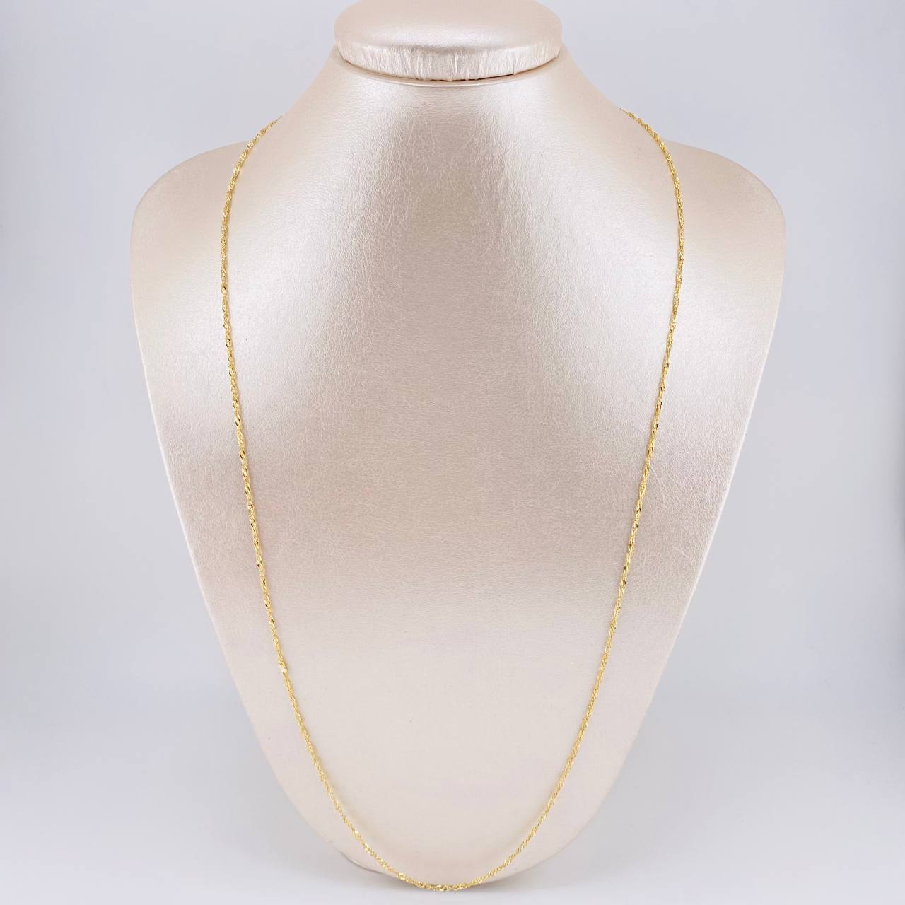 Singapore Chain 3.45 g / 29 in / 1.45 mm Yellow Gold 18K