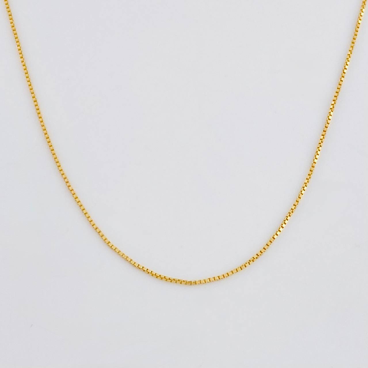 Cadena Venenciana 0.9 g / 40 cm / 0.6 mm Oro Amarillo 18K