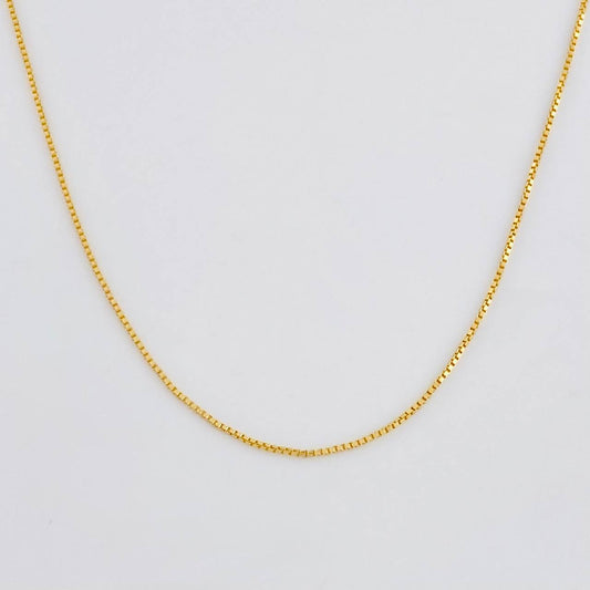 Cadena Venenciana 0.9 g / 40 cm / 0.6 mm Oro Amarillo 18K