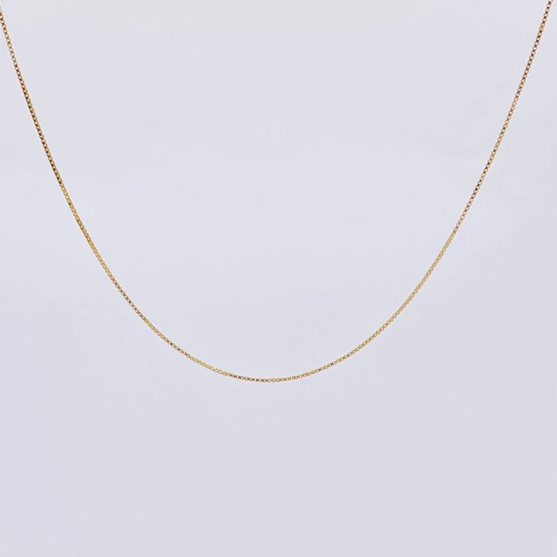 Cadena Venenciana 0.9 g / 40 cm / 0.6 mm Oro Amarillo 18K