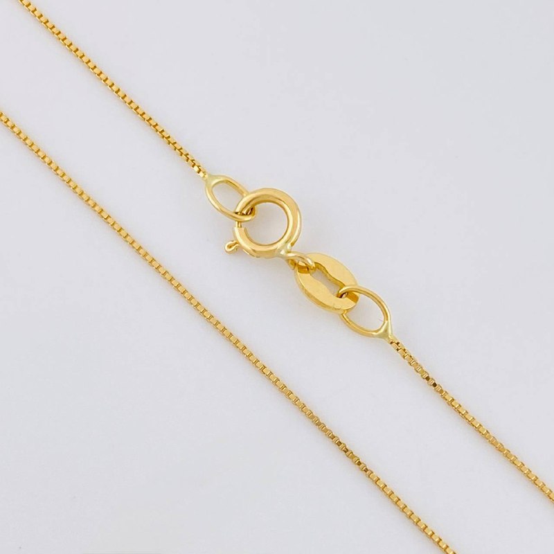 Cadena Venenciana 0.9 g / 40 cm / 0.6 mm Oro Amarillo 18K