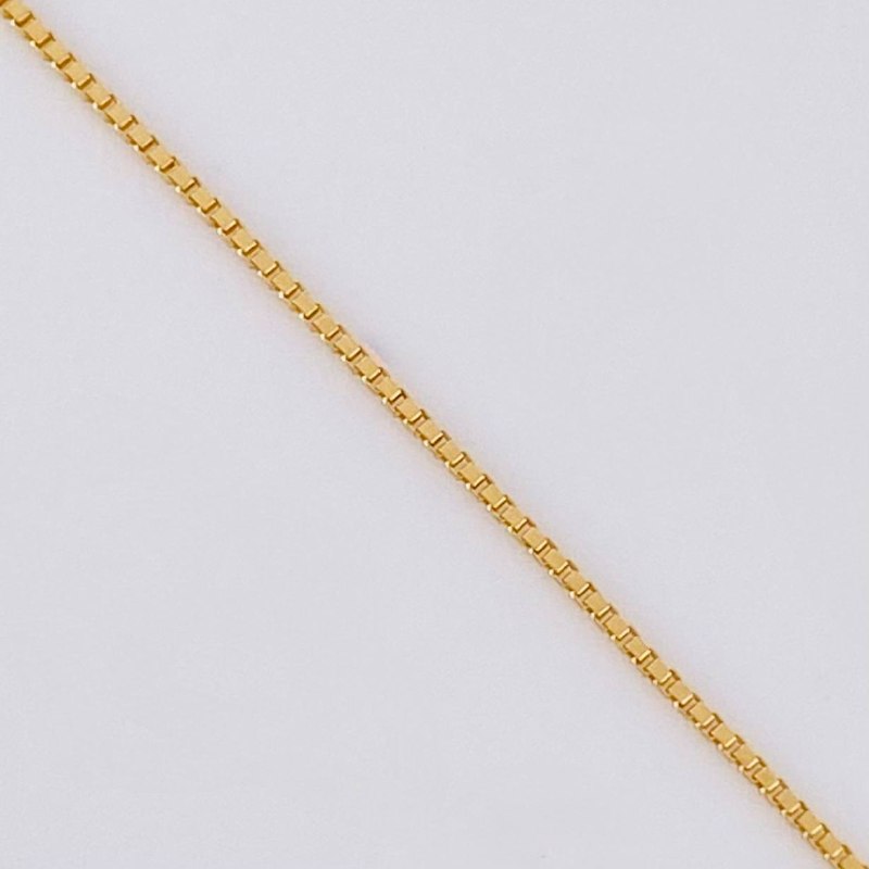 Cadena Venenciana 0.9 g / 40 cm / 0.6 mm Oro Amarillo 18K
