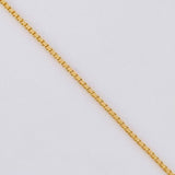 Cadena Venenciana 0.9 g / 40 cm / 0.6 mm Oro Amarillo 18K