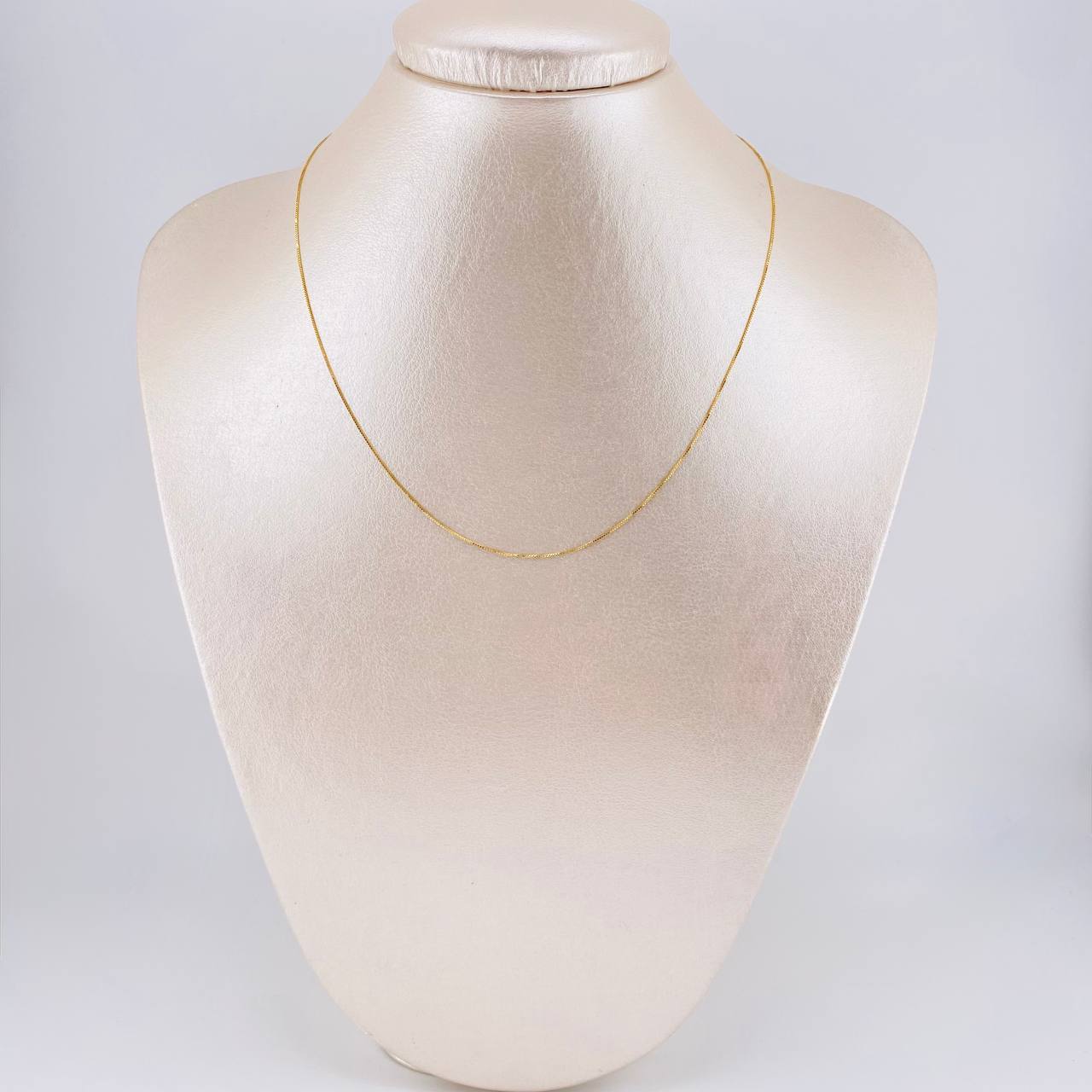 Cadena Venenciana 0.9 g / 40 cm / 0.6 mm Oro Amarillo 18K