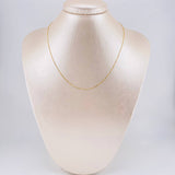 Cadena Venenciana 0.9 g / 40 cm / 0.6 mm Oro Amarillo 18K