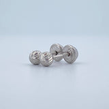 Stud Earrings 0.5gr / 18K Gold &