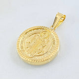 Dije San Benito 2.4gr / 1 1/4 in / Oro Amarillo 18K