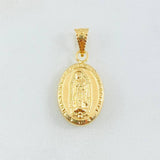 Dije Virgen Guadalupe 1.25gr / 1 in / Oro Amarillo 18K *