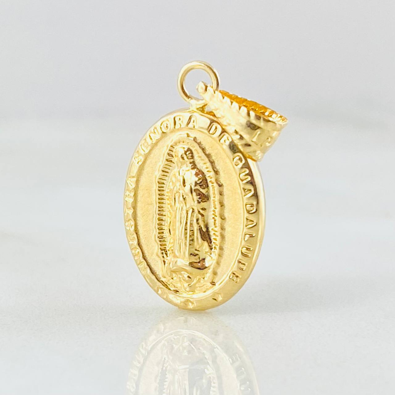 Dije Virgen Guadalupe 1.25gr / 1 in / Oro Amarillo 18K *