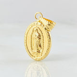 Dije Virgen Guadalupe 1.25gr / 1 in / Oro Amarillo 18K *