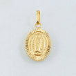 Dije Virgen Guadalupe 1.05gr / 1 in / Oro Amarillo 18K *