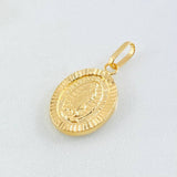 Dije Virgen Guadalupe 0.95gr / 1 in / Oro Amarillo 18K