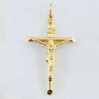 Dije Cruz Cristo 2.4gr / 2 1/4 in / Oro Amarillo 18K *