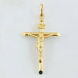 Dije Cruz Cristo 1.95gr / 2 in / Oro Amarillo 18K