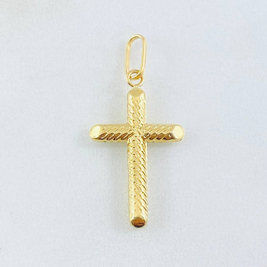 Pendant Cross 1.2gr / 1.3in / 18K Gold