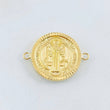 Herraje San Benito 1.55gr / 1 in / Oro Amarillo 18K
