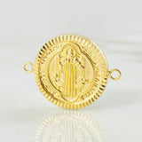 Herraje San Benito 1.55gr / 1 in / Oro Amarillo 18K