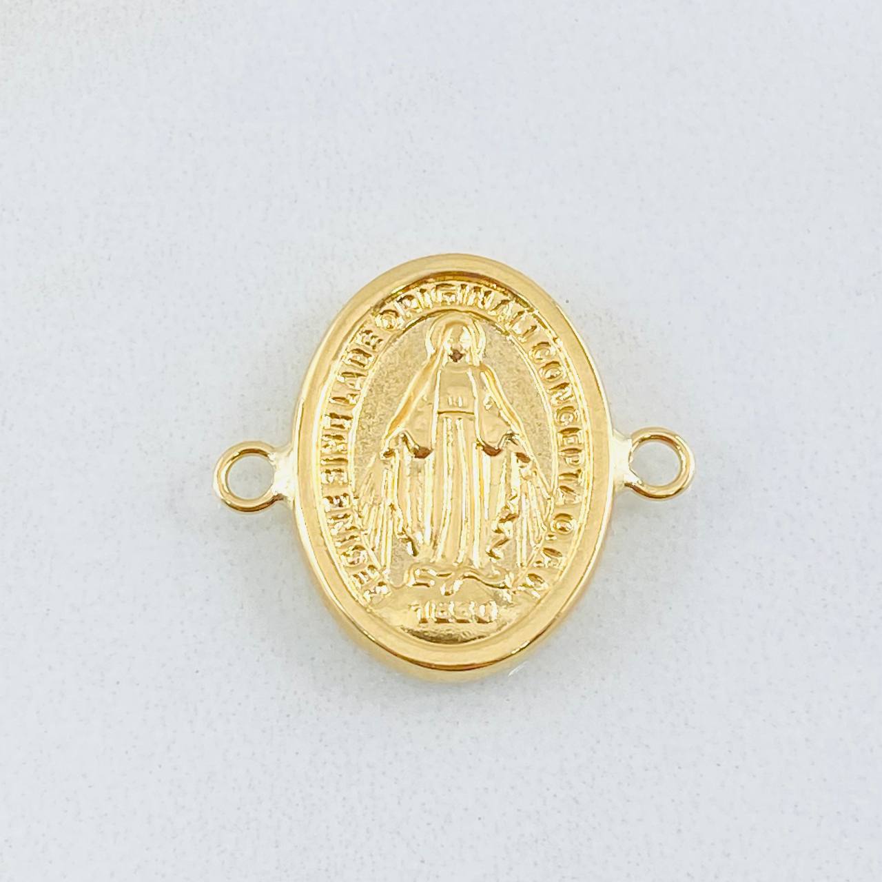Herraje Virgen Milagrosa 1.5gr / 3/4 in / Oro Amarillo 18K *