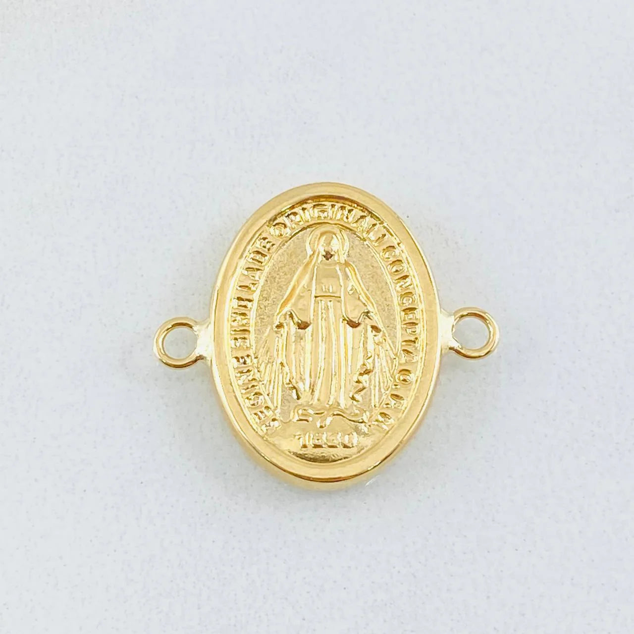 Herraje Virgen Milagrosa 0.65g / 1/2 in Oro Amarillo 18K