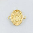 Herraje Virgen Milagrosa 0.65g / 1/2 in Oro Amarillo 18K