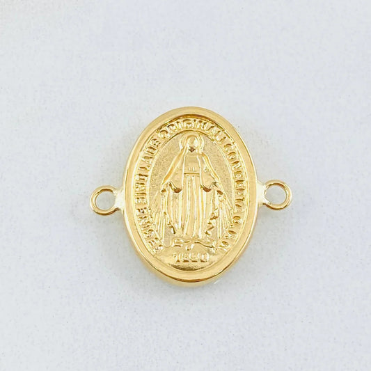 Charm Virgin Miraculous 0.65g / 1/2 in Yellow Gold 18K