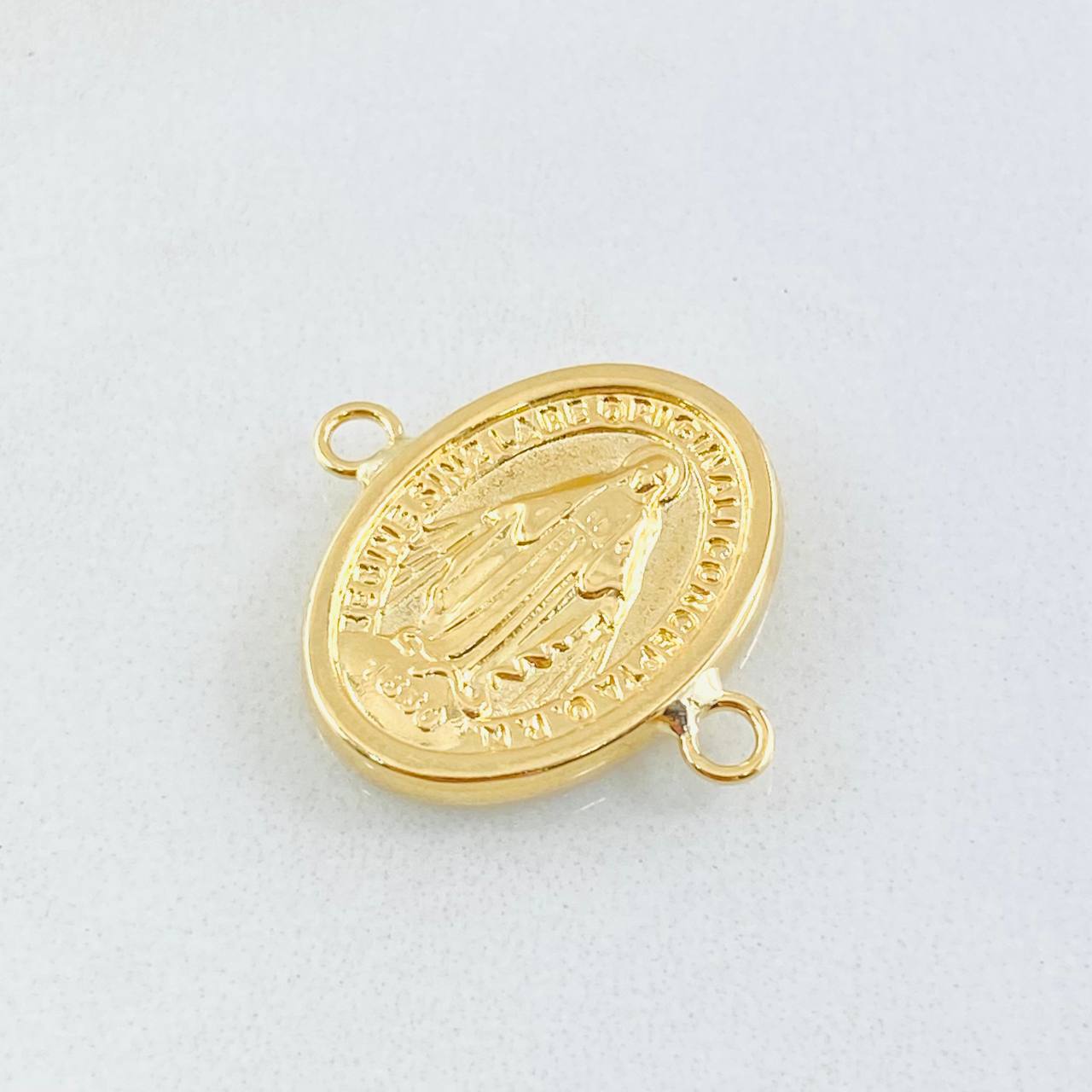 Herraje Virgen Milagrosa 1.5gr / 3/4 in / Oro Amarillo 18K *