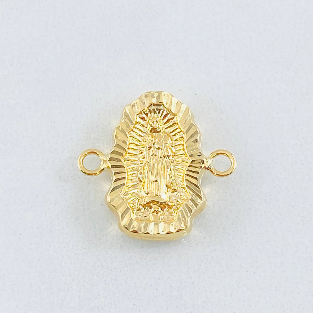 Herraje Virgen Guadalupe 1.2gr / 3/4 in / Oro Amarillo 18K