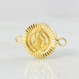 Herraje San Benito 1gr / 3/4 in / Oro Amarillo 18K