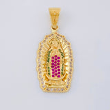 Dije Virgen De Guadalupe 5.15g / 1 1/2 in Oro Amarillo 18K