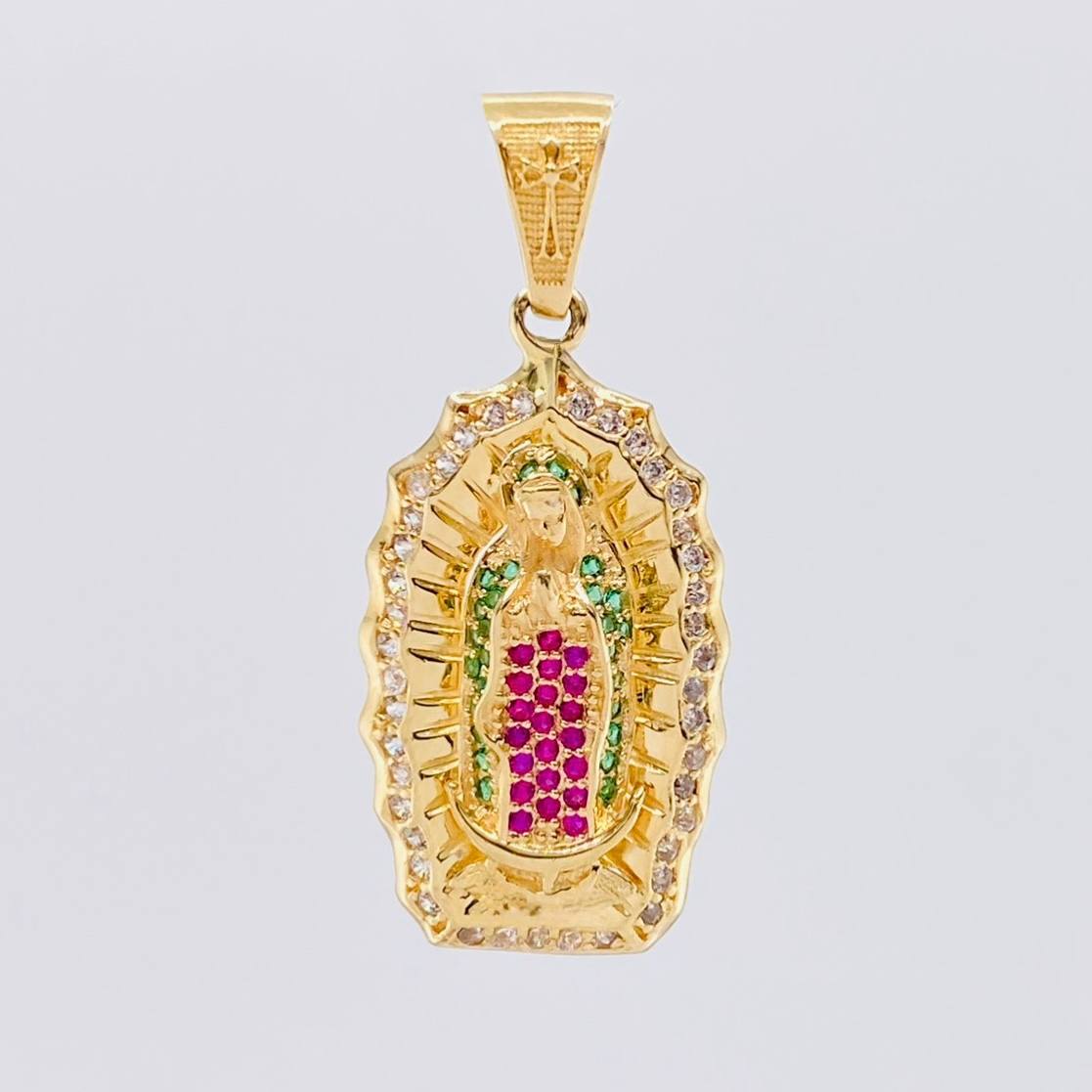 Dije Virgen De Guadalupe 5.15g / 1 1/2 in Oro Amarillo 18K