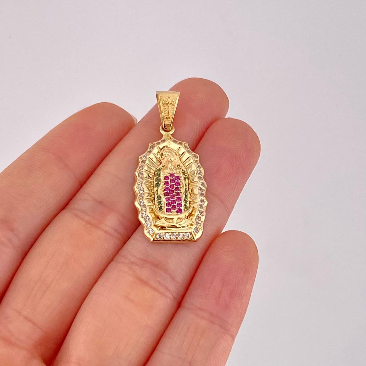 Dije Virgen De Guadalupe 5.15g / 1 1/2 in Oro Amarillo 18K