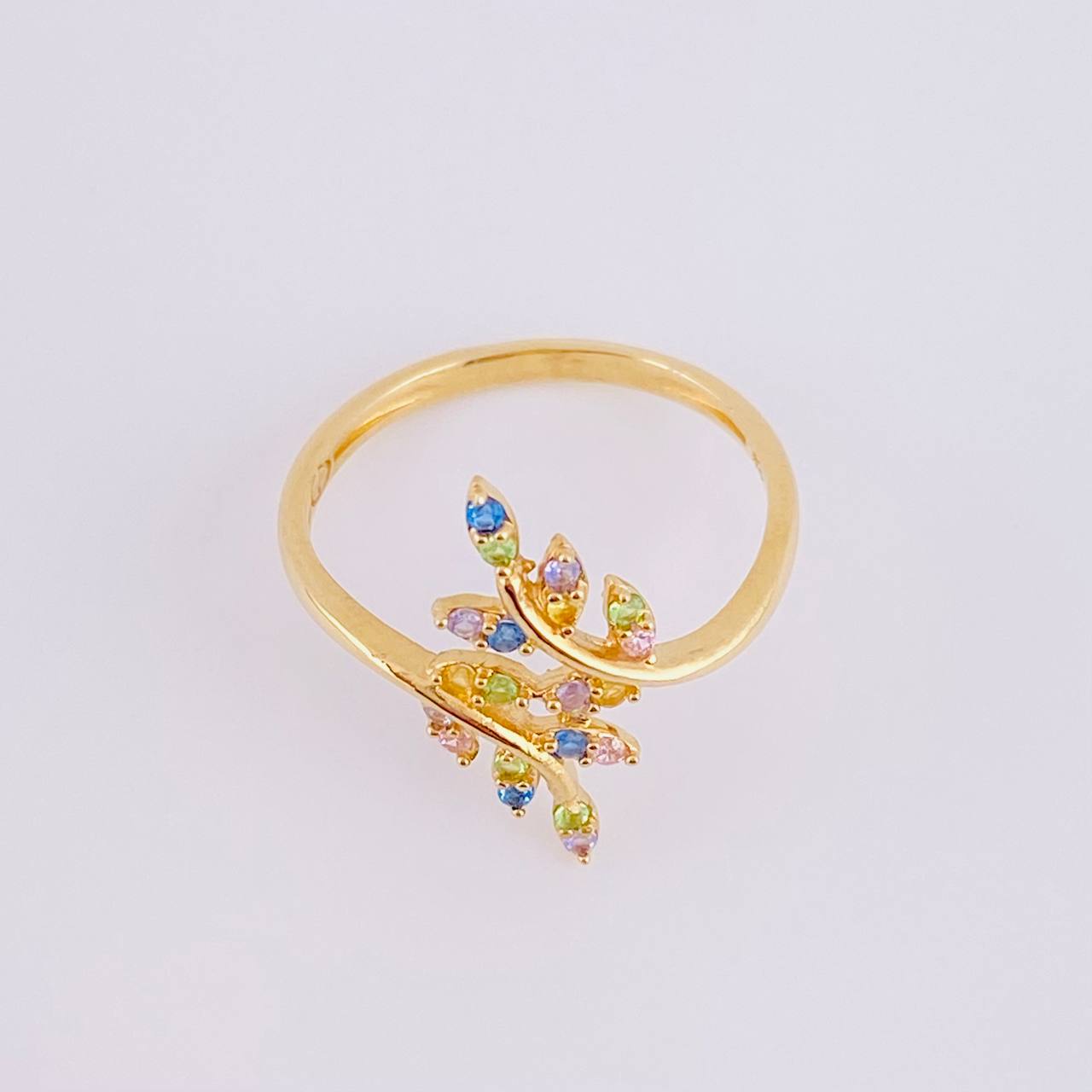 Anillo Lobelia 1.9g / T6 1/2 Oro Amarillo 18K