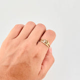 Anillo Corazones Ascendentes 2.3g / T7 1/4 Oro Amarillo 18K