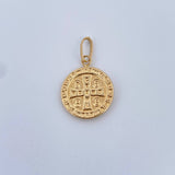 Pendant San Benito 1.1gr / 2.4cm / 18K Yellow Gold Stamped &