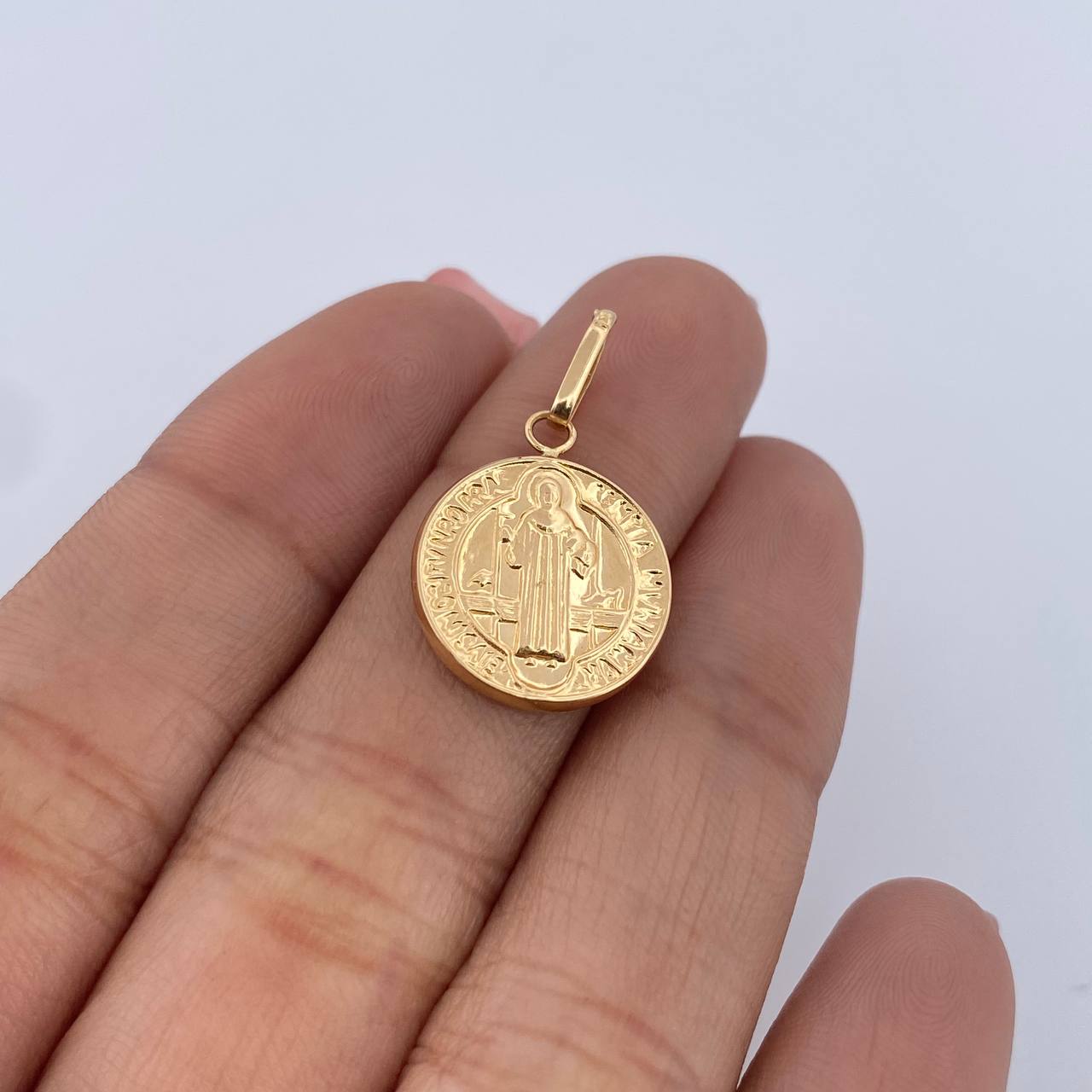 Pendant San Benito 1.1gr / 2.4cm / 18K Yellow Gold Stamped &