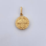 Pendant San Benito 1gr / 2.3cm / 18K Yellow Gold Stamped &