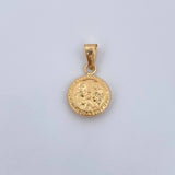 Dije Sagrada Familia 0.55gr / 3/4 in / Oro Amarillo 18K %