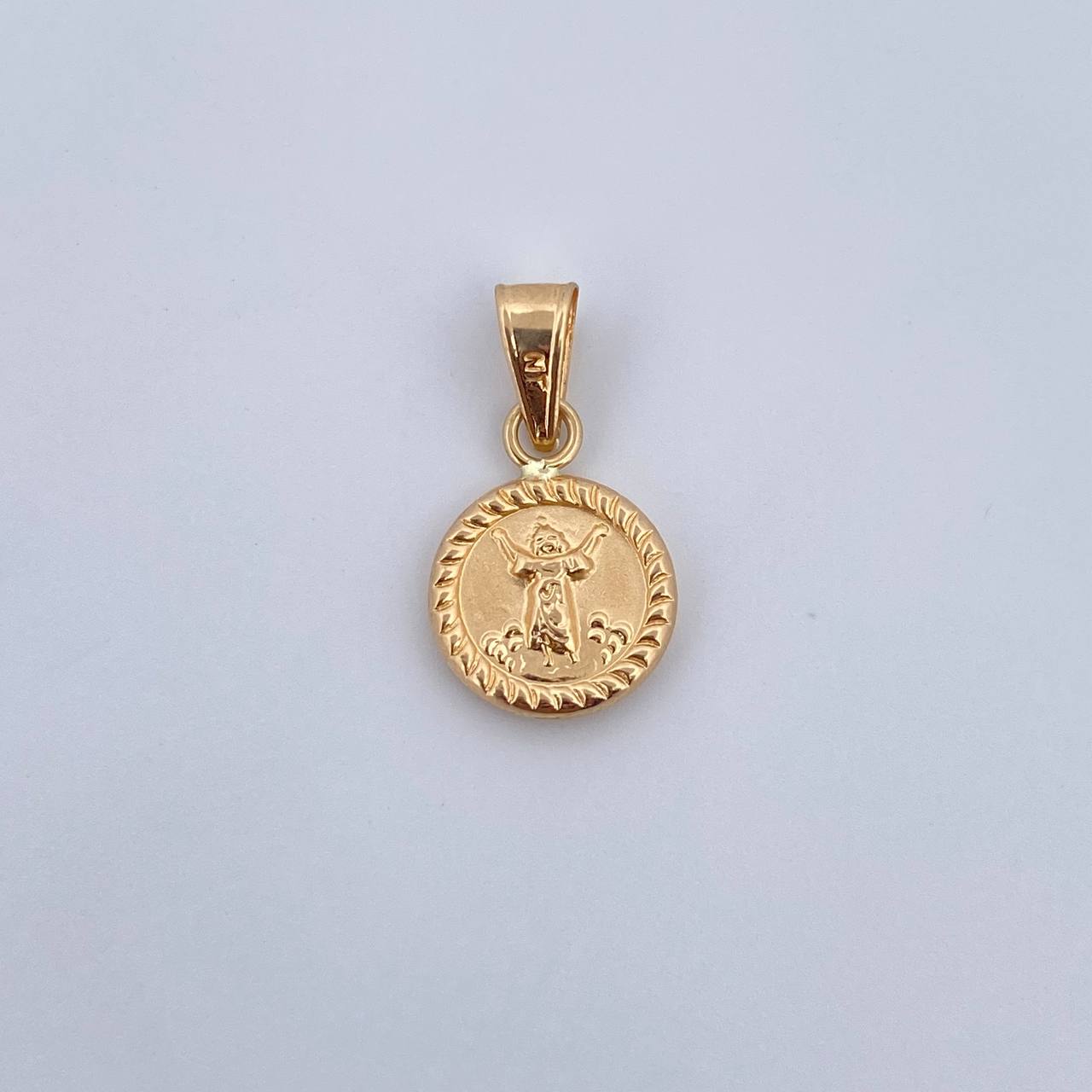 Dije Divino Niño 0.5gr / 1.5cm / Troquelado Oro Amarillo 18K &