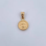 Dije Divino Niño 0.5gr / 1.5cm / Troquelado Oro Amarillo 18K &