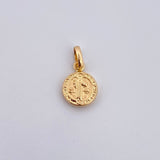 Pendant San Benito 0.45gr / 1.5cm / 18K Yellow Gold Stamped &