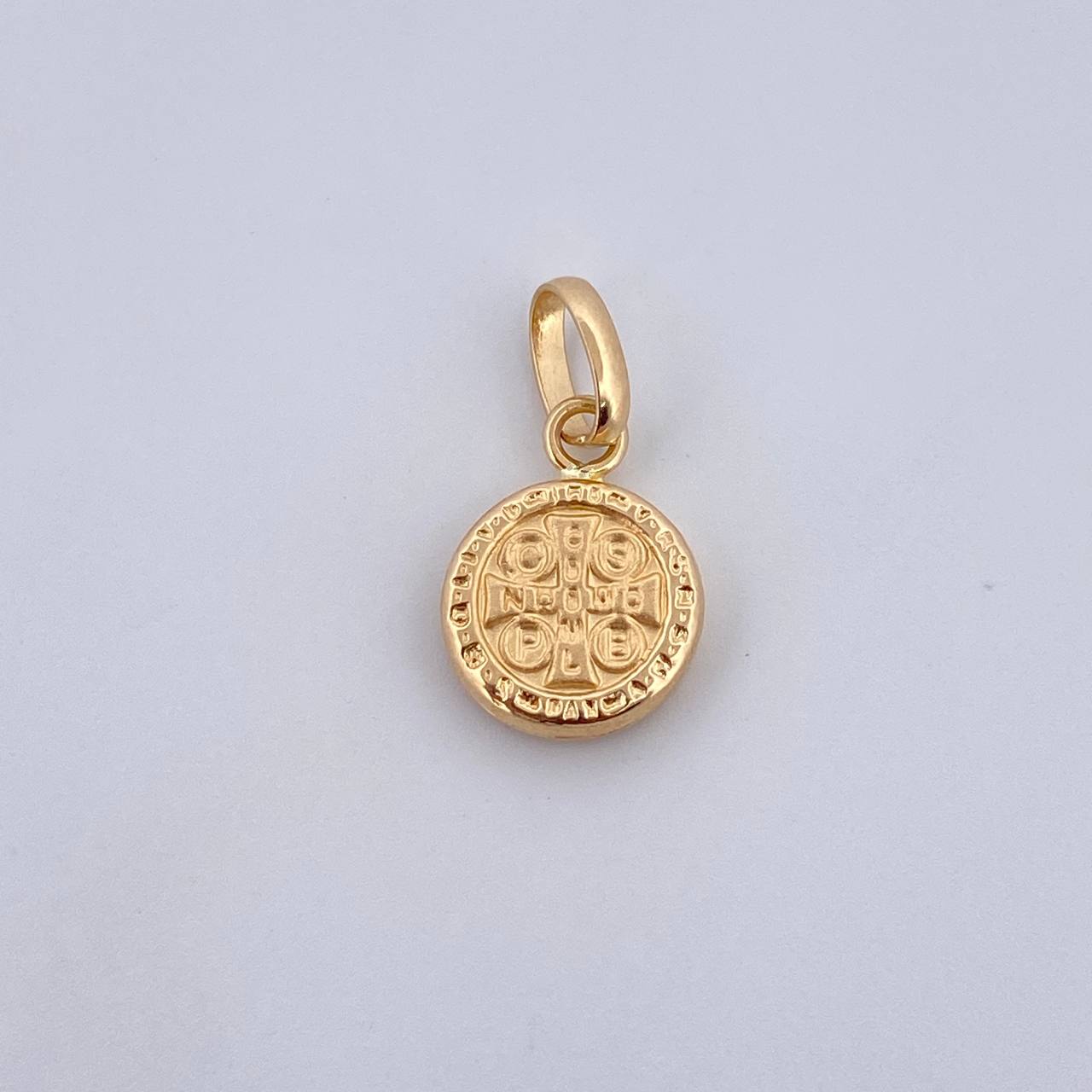 Pendant San Benito 0.45gr / 1.5cm / 18K Yellow Gold Stamped &
