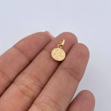 Pendant San Benito 0.45gr / 1.5cm / 18K Yellow Gold Stamped &