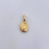 Dije Virgen Guadalupe 0.65gr / 1.8cm / Troquelado Oro Amarillo 18K &