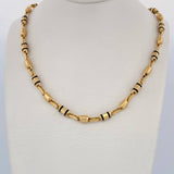Rustic Barrel Chain 14.35gr / 60cm / 18K Gold &