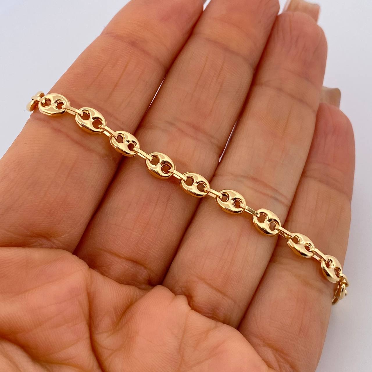 Anklet GC 4.55gr / 25.5cm (10.0in) / 18K Gold &