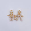 Herraje Familia 1.6gr / 2.2cm / Oro 18K &