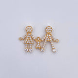 Charm Family 1.55gr / 0.9in / 18K Gold &