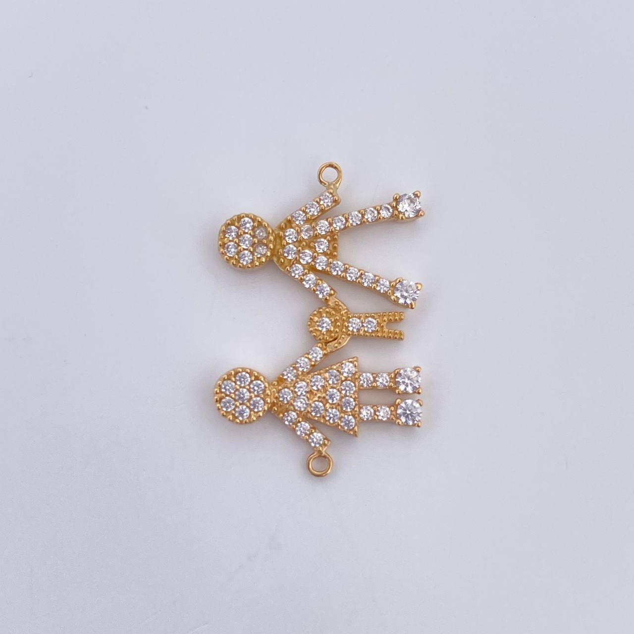Charm Family 1.65gr / 2.3cm / 18K Gold &