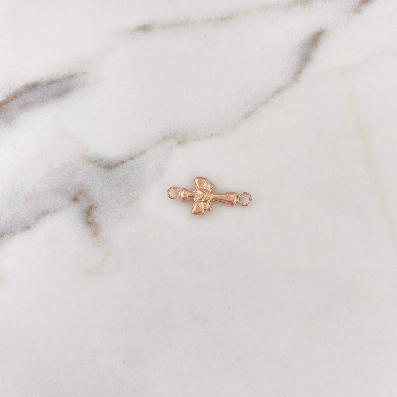 Charm Cruz Tunica 0.55gr / 2.2cm / 18K Rose Gold #